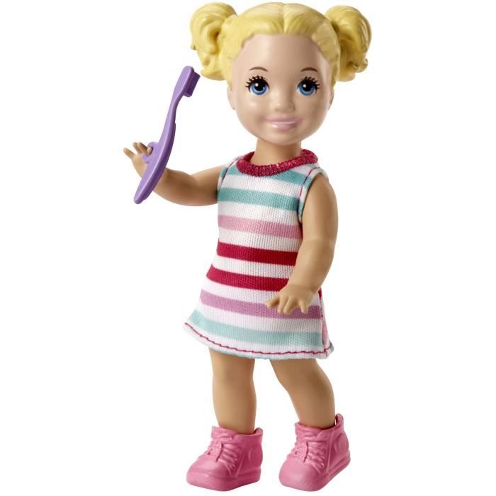 Barbie Famille coffret poupée Skipper baby-sitter aux cheveux