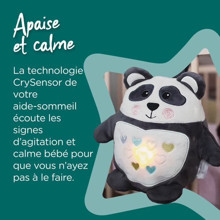 TOMMEE TIPPEE Peluche veilleuse aide au sommeil Grofriend rechargeable -  Pippo