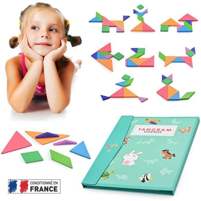 Tangram Magnétique Montessori pour Enfant – Pour Les Petits