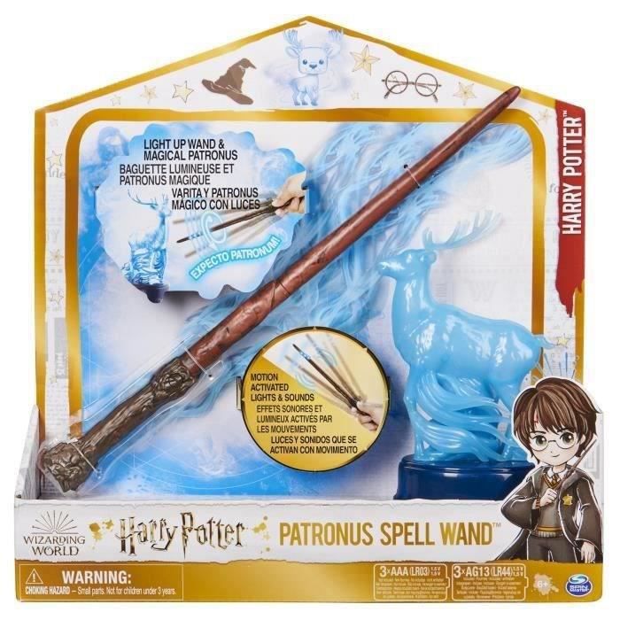 Harry Potter - Coffret Deluxe Poupée 20cm Harry Potter et Hermione -  Wizarding World - 4 tenues et 12 accessoires noir - Spin Master
