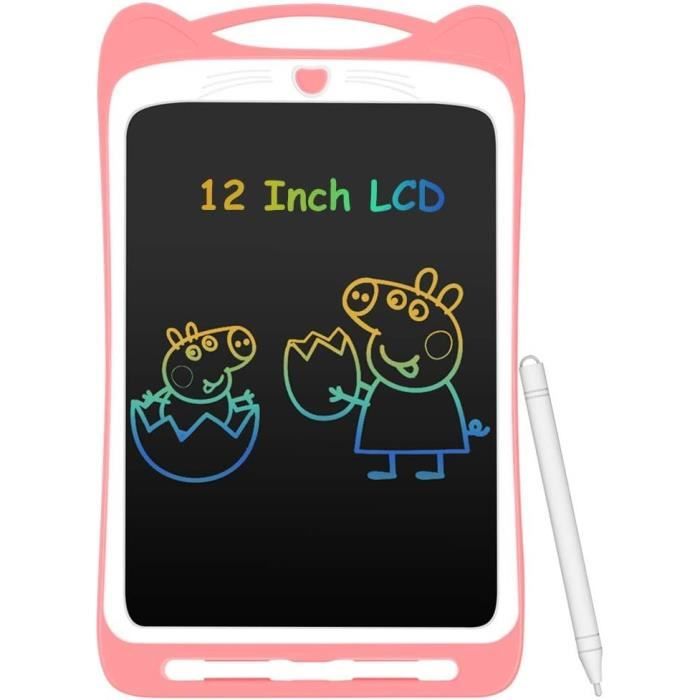 Tablette Dessin Enfant Lot de 2 LCD 8,5 Pouces Ardoise Magique