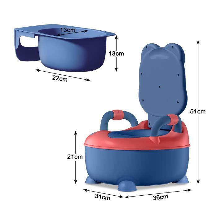 SWANEW Pot pour enfant, toilette pour enfant, siège de toilette