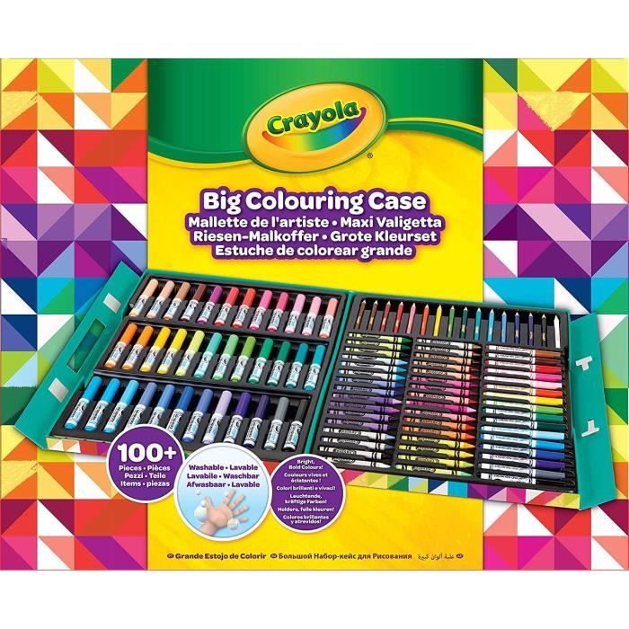 Mallette de coloriage Crayola 43 pièces
