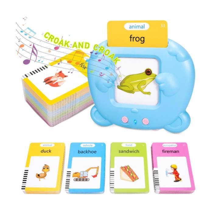 Cartes Flash parlantes - Jouets d'apprentissage pour Les Tout