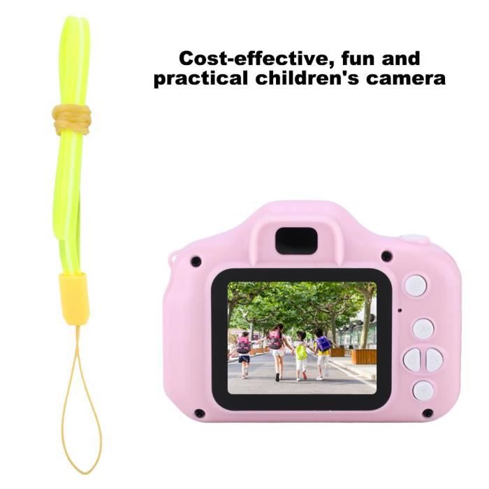 Caméra pour enfants, 3-12 ans 1080p HD 2,0 pouces écran enfants