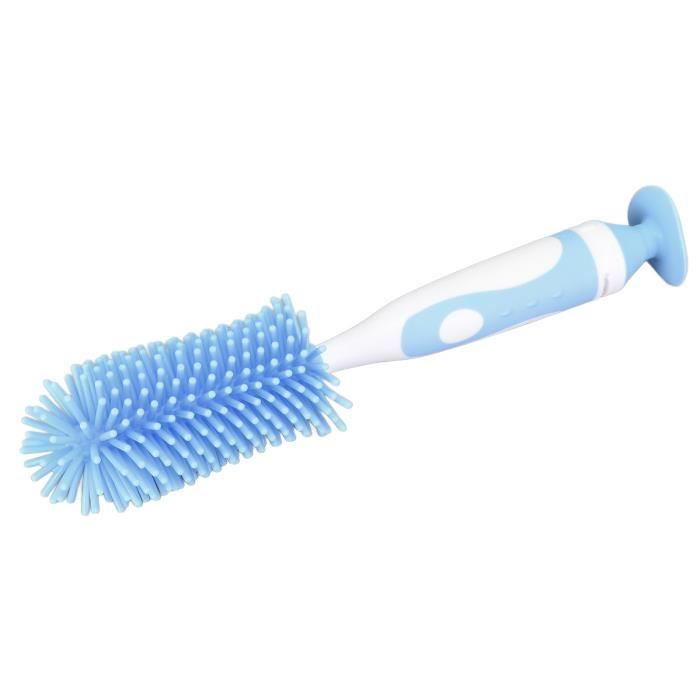 Brosse à Biberon En Silicone, Brosse Nettoyante Multi-usages, Poignée  Confortable Pour Biberons Rose, Bleu, Vert 