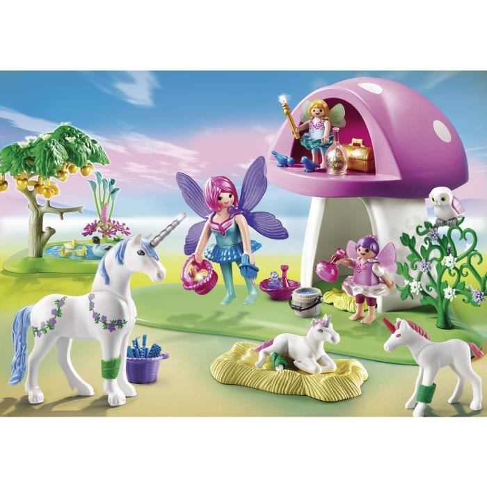 Playmobil - Fée et bébé licorne