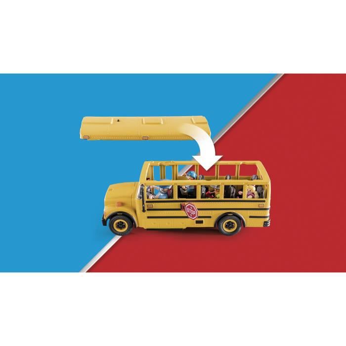 Playmobil Jeu De Construction D´Autobus Scolaire Multicolore