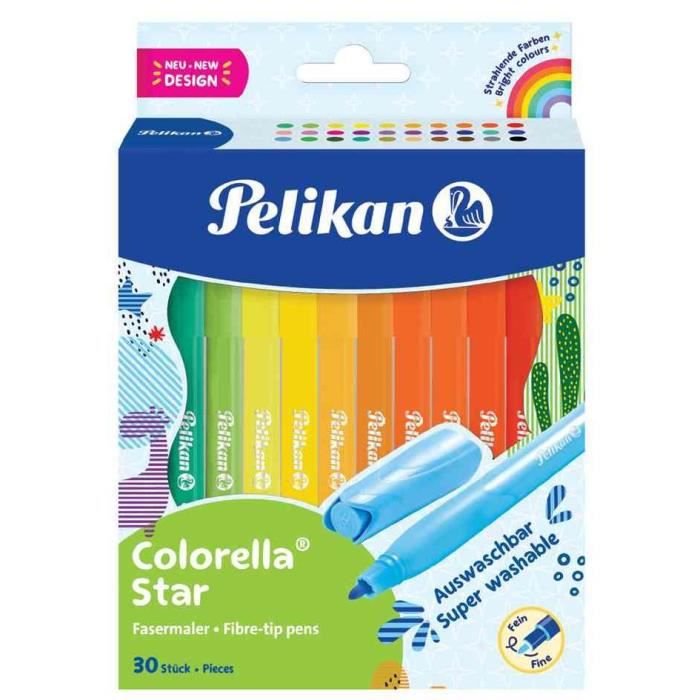 Pelikan Combino kit de coloriage, crayons de couleur et bloc de