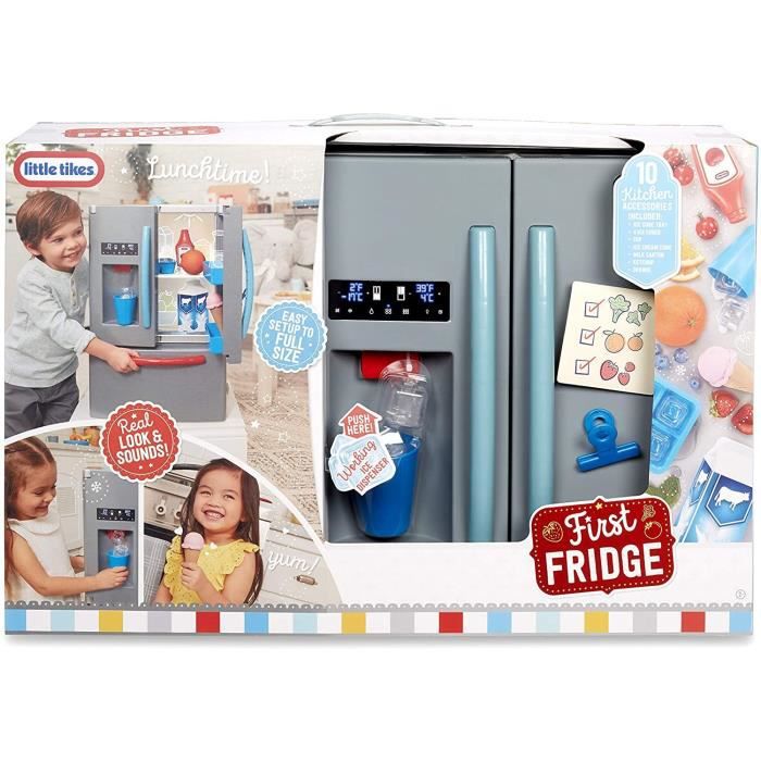 Premier frigo Little Tikes : appareil de jeu réaliste pour les enfants -  Édition anglaise