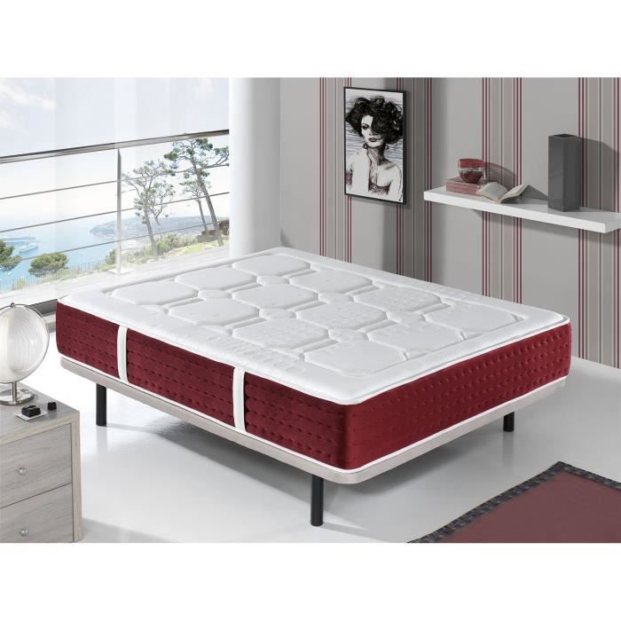 Matelas 180X200 POCKET SPRING SUPREME – Hauteur 31 cm – Multi-couches –  Ressort ensanchés - DORMALIT