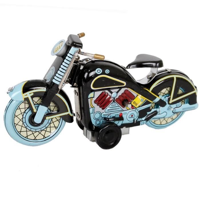 Ancien jouet moto mécanique