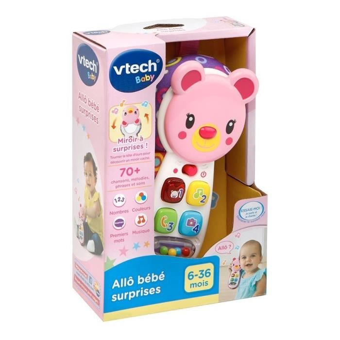 Vtech baby - coffret naissance Éveil des sens bleu, jouets 1er age