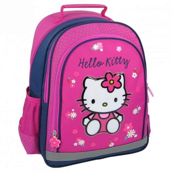 Sac à dos maternelle Hello Kitty Licorne 30 CM