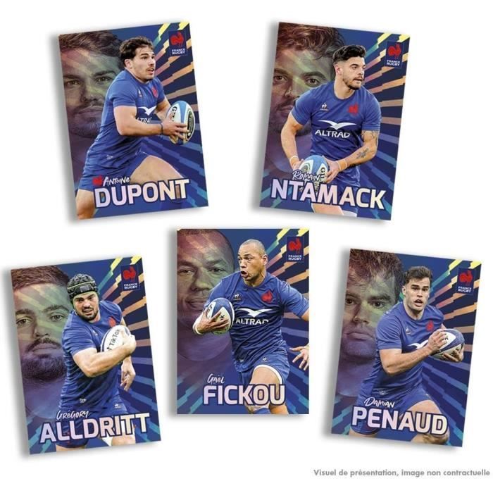 Equipe de France de Football - Lot Boîte de 36 pochettes + Album + 1 carte  Edition Limitée