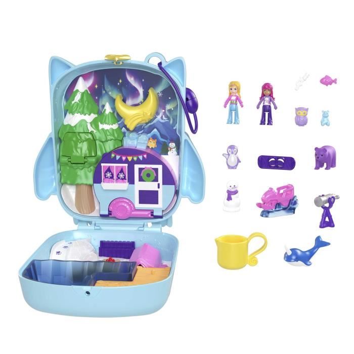 Polly Pocket-Coffret La Fête Du Chiot avec figurines, HKV52