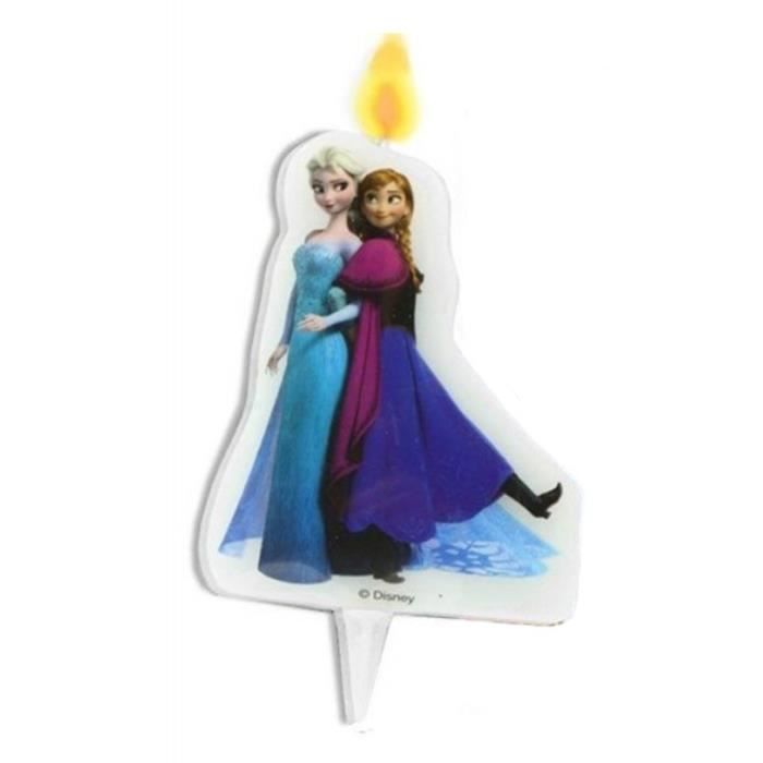 Bougie La reine des neiges 2 Elsa et Anna - Planète Gateau