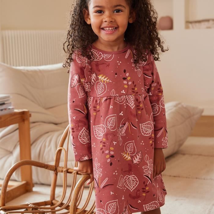 Bebeboutik Robe en molleton bebe fille Leonie