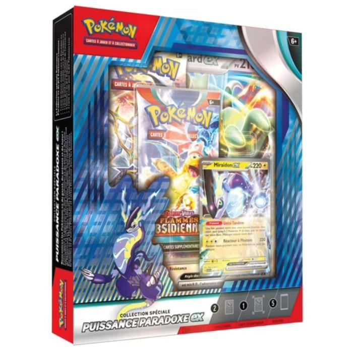 Cartes Pokémon Pack Portfolio + Booster EV03 à 20€