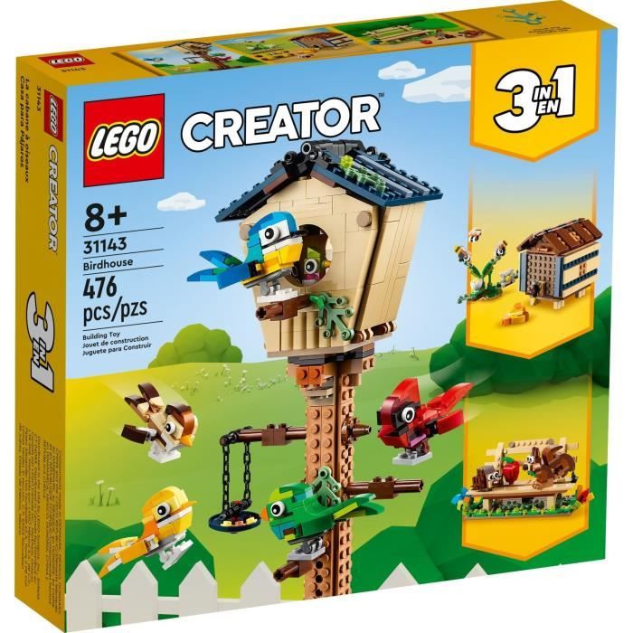 LEGO 31143 La cabane à oiseaux (3-en-1) (Creator) | Bebeboutik