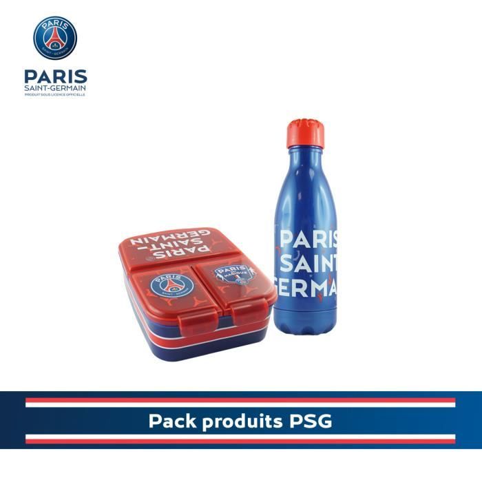 Pack PSG Boite sandwich + bouteille réutilisable