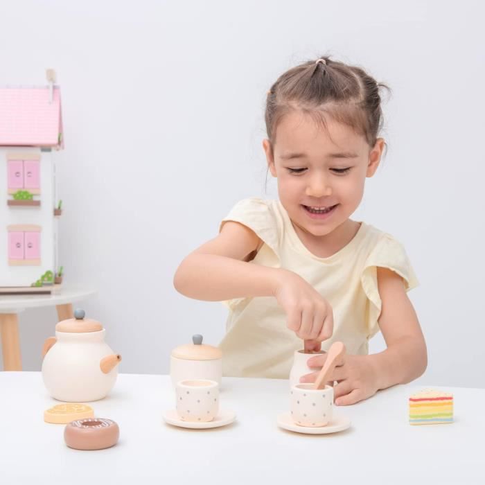 New Classic Toys - Service à thé en bois