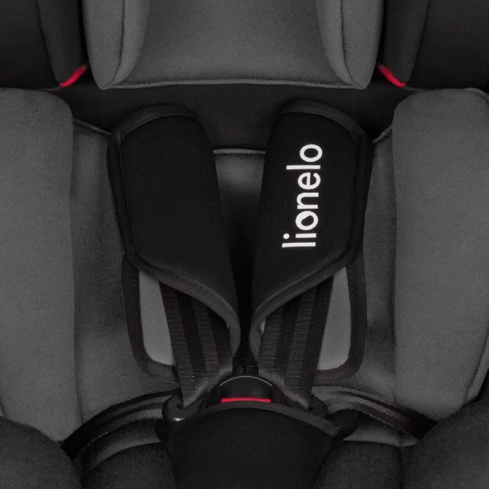 LIONELO Siège-Auto Bébé Lionelo Aart Noir Carbon Red - Groupe 0-1-2-3 (0 à  36 kg) - Sièges-autos - Orchestra