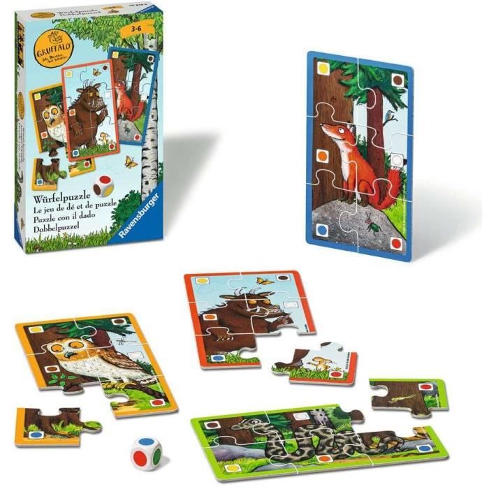 Ravensburger casse-tête pour enfants le gruffalo - 2 x 24 pièces