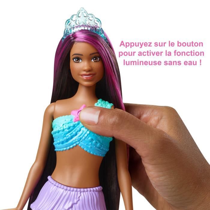 Barbie Dreamtopia - Ballerine avec lumières scintillantes - Poupées