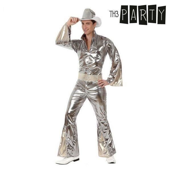 Costume pour homme disco argent - Un déguisement année 80 Taille