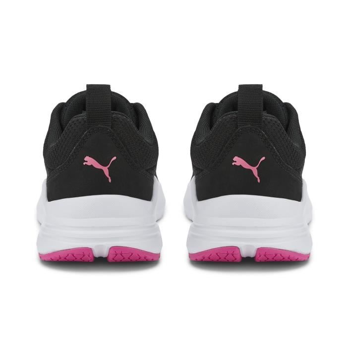 Puma fille hotsell noir et rose