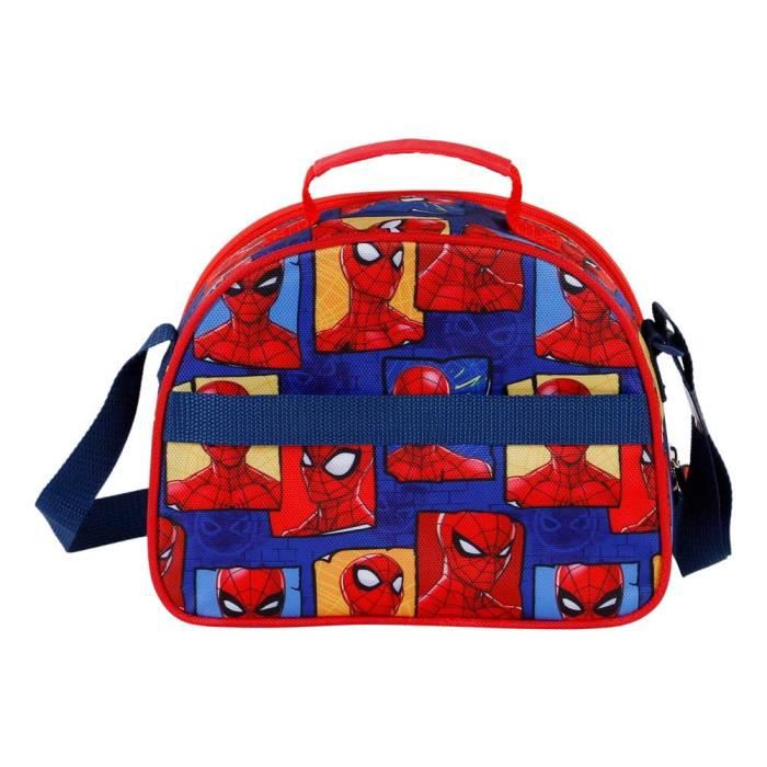 Spiderman - Sac à goûter 3D - rouge - Karactermania