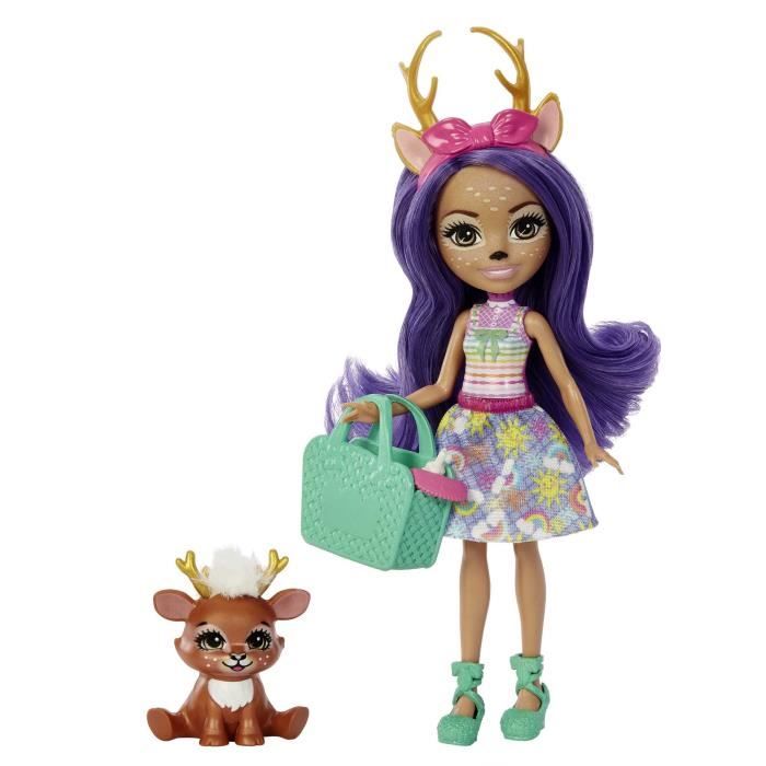 Achat Mattel - réf : HLK84 - Enchantimals - Coffrets Meilleurs Amis Des  Bébés, Petite poupée, Figurine amie, 3 bébés animaux et accessoires en gros