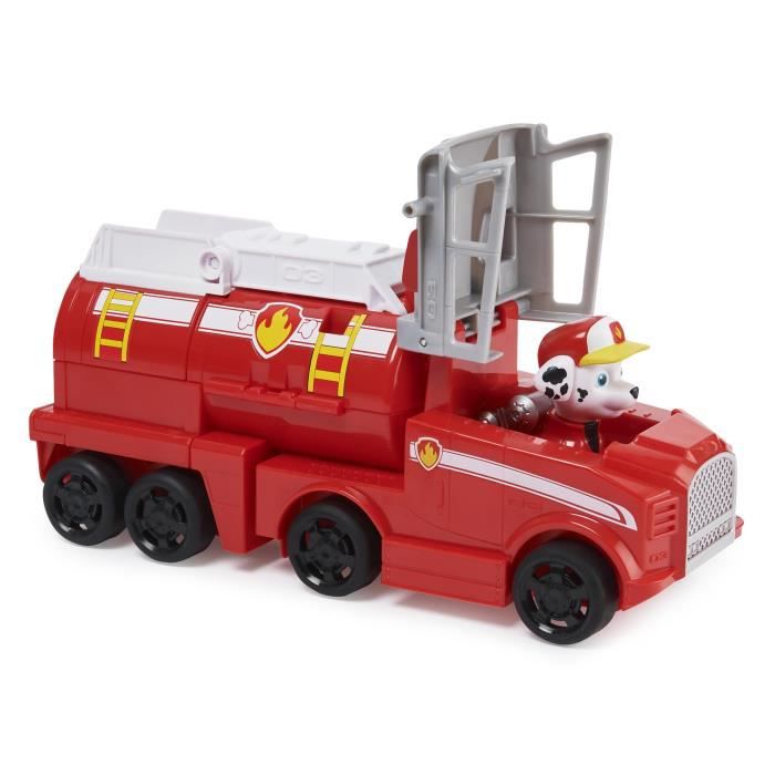 Paw patrol pat' patrouille aqua pups - voiture et figurine marcus Spin  Master