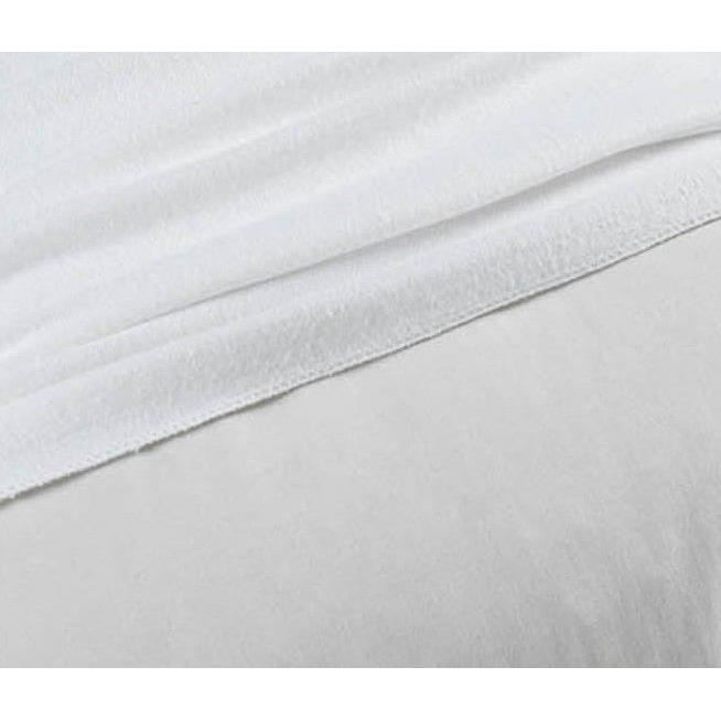 Protège-oreiller molleton blanc 63 x 63 PROTECTION LITERIE