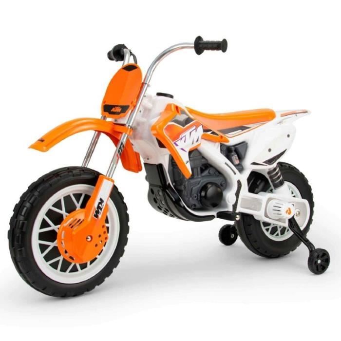 Scooter électrique pour Enfants Injusa Cross KTM SX Orange 12 V