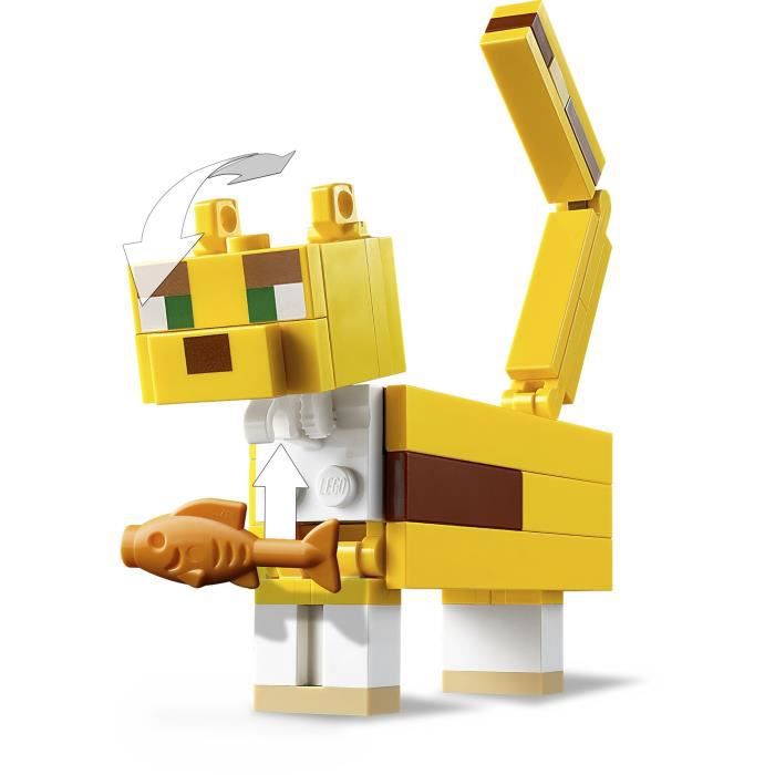 LEGO® Minecraft™ 21156 - Bigfigurine Creeper™ et ocelot | Bebeboutik