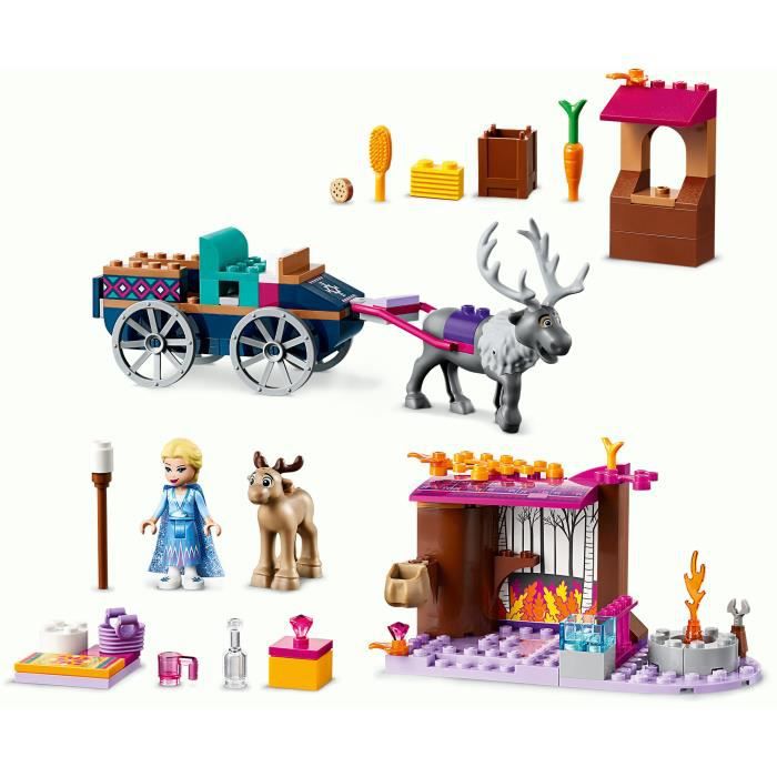 L'aventure en carriole d'Elsa LEGO Disney Princess La Reine des