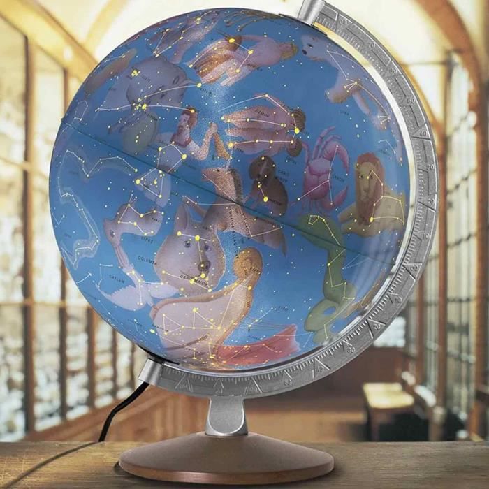 Globe terrestre lumineux Constellation - 30 cm de diamètre - Globes  Terrestre - Accessoires de bureau