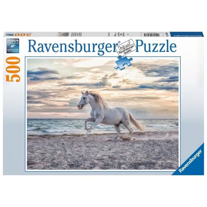 Ravensburger - Puzzle Adulte - Puzzle 500 p - Cerf mystère - Adulte