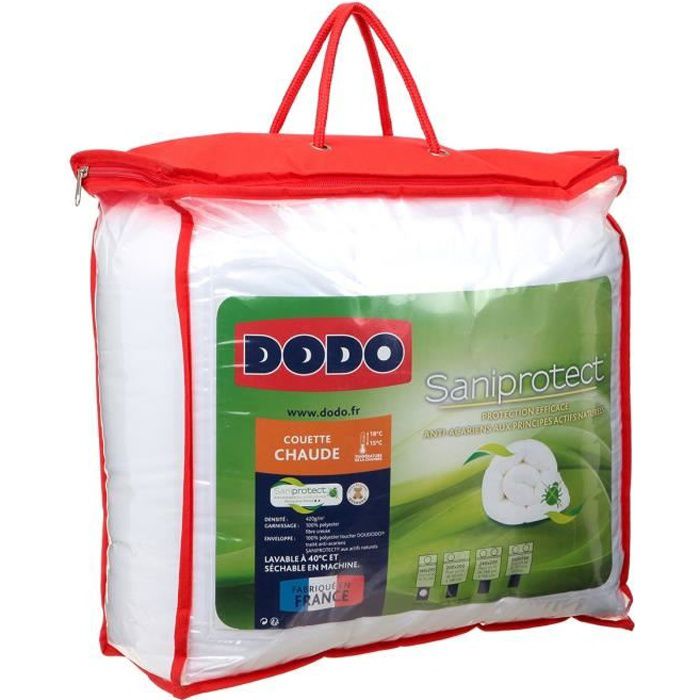 Dodo - Couette tempérée 140x200 cm DODO BIO NATURE PROTECT - Lit enfant -  Rue du Commerce