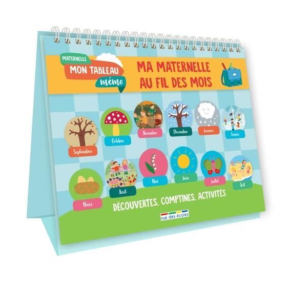 Ma Maternelle Au Fil Des Mois Découvertes Comptines Activités Bebeboutik 