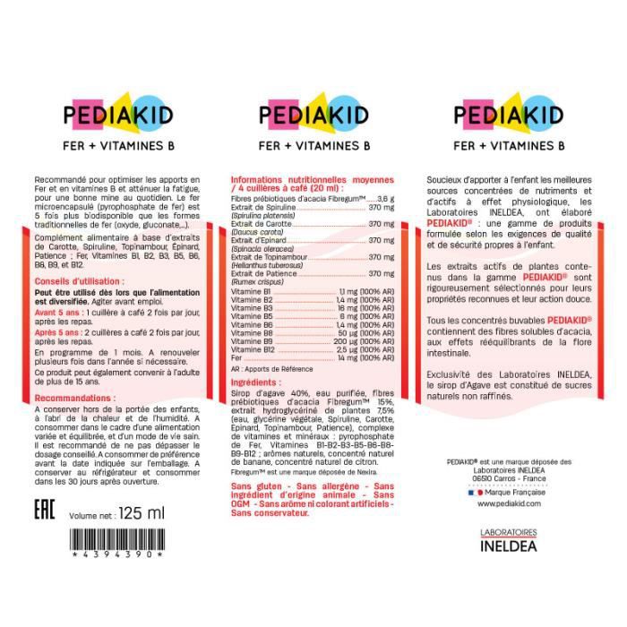 PEDIAKID - Gommes Transit - Régule le transit intestinal - Pediakid