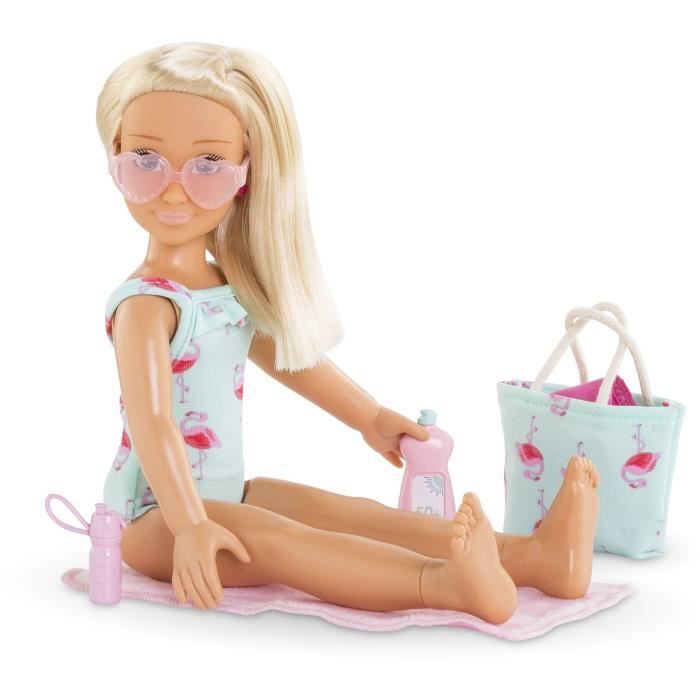 Corolle Girls - Coffret Luna Shopping, poupée Mannequin, 6 Accessoires,  28cm, dès 4 Ans