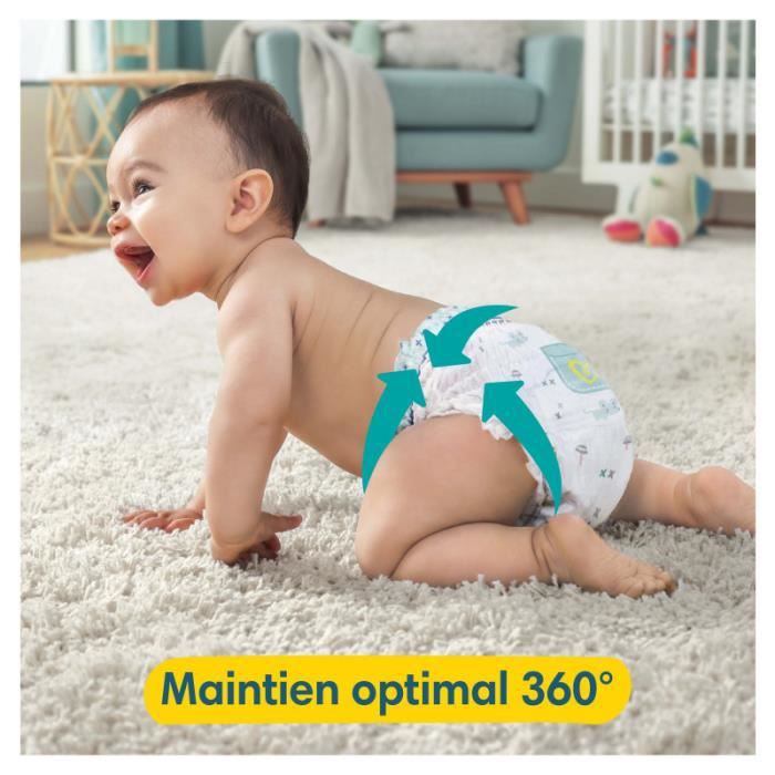 Pampers Premium Protection Pants Couches - Taille 4 (9-15 kg) - 19 Pièces