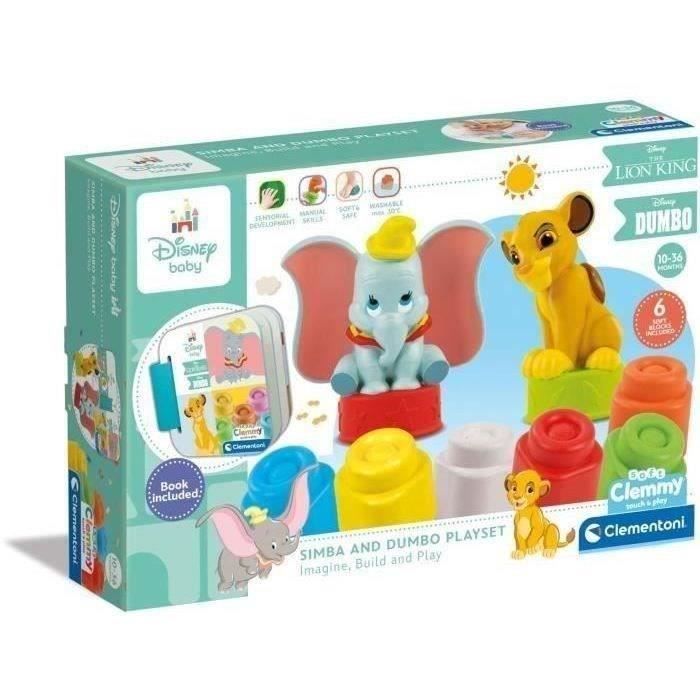 Bebeboutik Coffret Disney Classics Clemmy Disney Baby Clementoni Cubes Fabriqu En