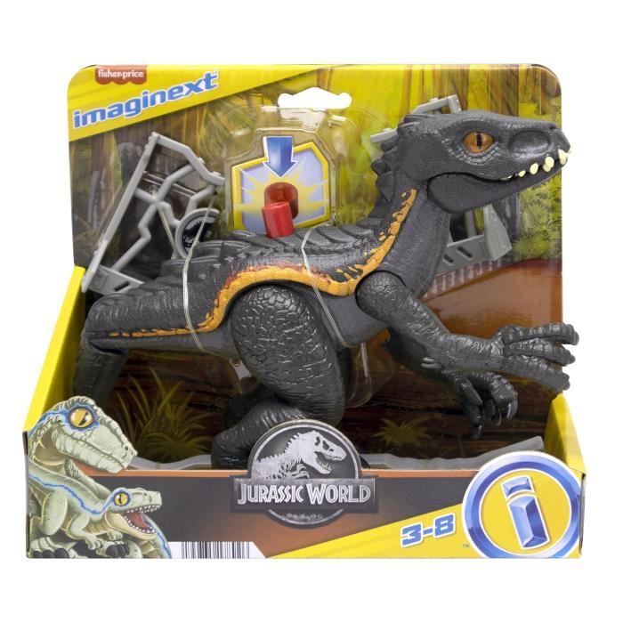 Bebeboutik Fisher Price Indoraptor Imaginext Figurine avec accessoires HRK70