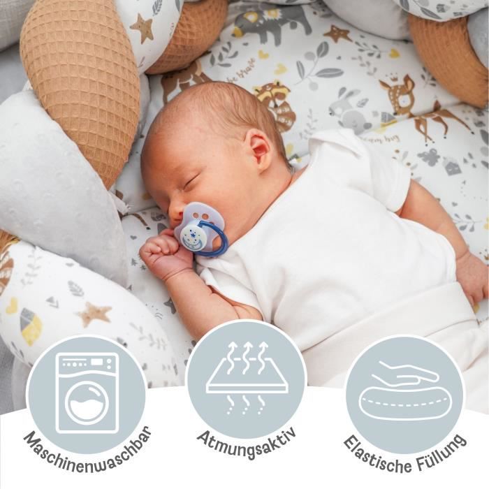 Reducteur lit bebe,coussin bébé,lit de nid portable pour bébé pour