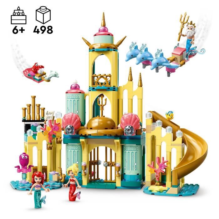 Lego 43207 Disney - Le palais sous-marin d'Ariel - Maitre des Jeux