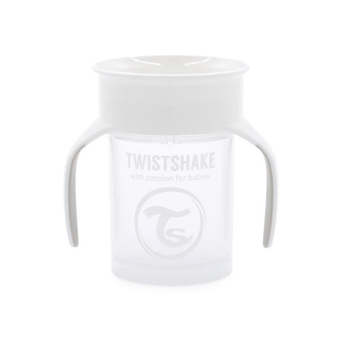 Tasse à bec anti-fuite avec mixeur de fruits - 360ml - Twistshake